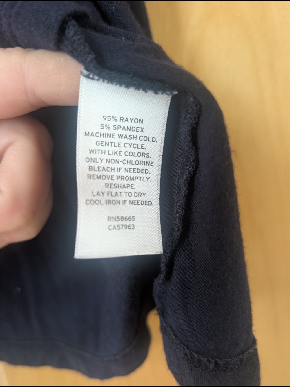 Halogen Navy Sleeveless Tank Top - Picture 2 of 4